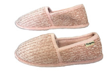 Women's Lightweight Soft Cozy House Slippers Pink Size - 9/ 10- Large