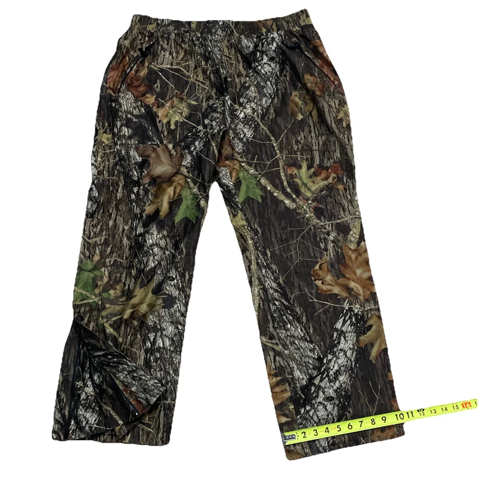 Cabelas Hunting Pants 36-44x30 Green GoreTex Camo Mossy Oak Break Up Lined - Image 4 of 4