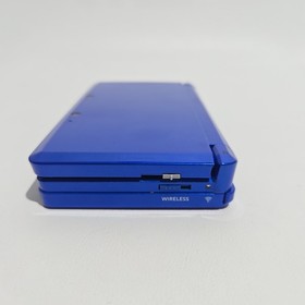 Nintendo 3DS Cobalt Blue Luigi Edition Handheld Console System CTR-001 Tested