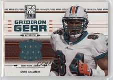 2004 Donruss Elite Gridiron Gear Silver 64/150 Chris Chambers #GG-2 2u3
