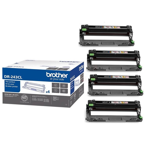 Original Brother DR-243CL Trommel Schwarz Cyan Magenta Gelb-image