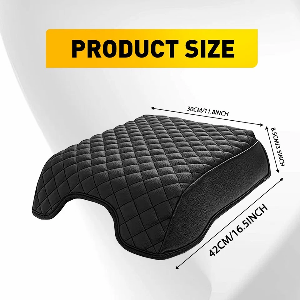 Крышка подлокотника крышка центральной консоли кожа микрофибра для Ford F350 Super Duty 2017-2022 - Изображение 4 из 4