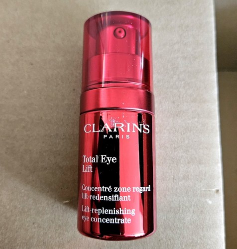 Clarins Total Eye Lift Replenishing Concentrate Full Size .5 oz NWOB!