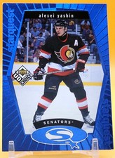 1998-99 UD Choice #SQ10 Alexei Yashin StarQuest Blue