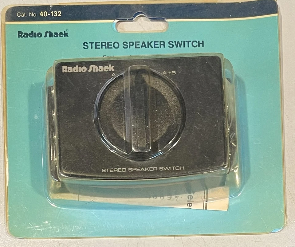 Radio Shack 2 Way Stereo Speaker Selector 40-132 - New - Image 2 of 2