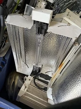 Lot of 2 Phantom 1000 Watt Double Ended HPS 240 Lighting System Grow Light