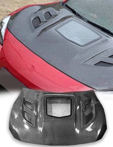 Carbon Fiber Transparent Hood Cover for Toyota GT86 BRZ ZN6 ZD6 - 第 1/5 張圖片