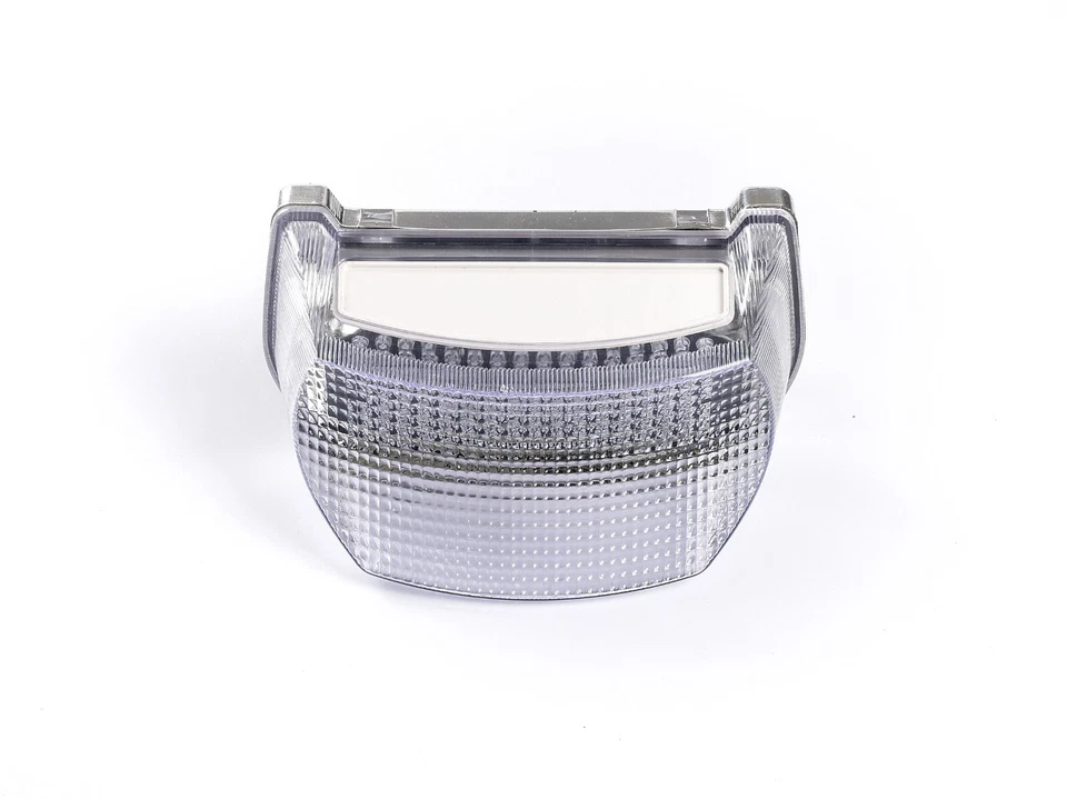 Luz trasera LED clara señales de giro integradas para Kawasaki 1996-1997 Ninja ZX-7RR Foto 4 de 4