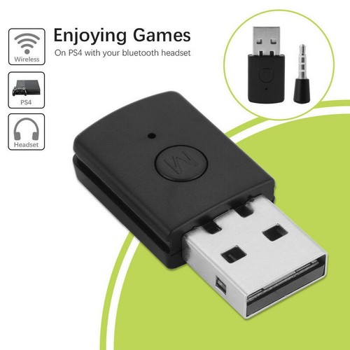 3.5mm Wireless Bluetooth 4.0 EDR USB Dongle Adapter for PS4 Headset Microphone - Afbeelding 16 van 16