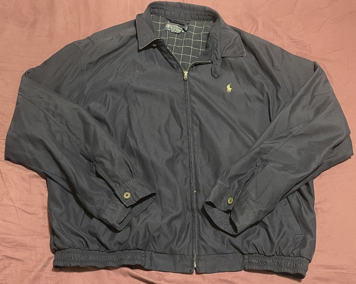 Polo Ralph Lauren Bi-Swing Jacket Windbreaker Navy Size XXLarge