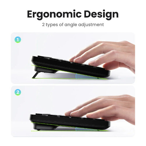 Wireless Keyboard 2.4GHz 104 Keys Layout Windows Accessories - 第 4/21 張圖片