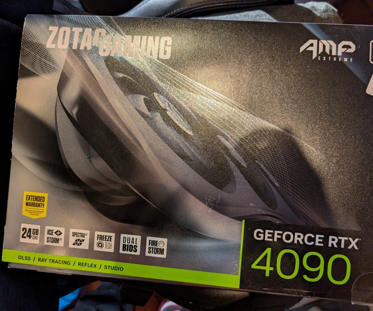 バ*ル様 ジャンク　ZOTAC GeForce RTX 4090 Trinity Zotac NVIDIA GeForce RTX 4090 Trinity Triple-Fan 24GB GDDR6X