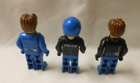 LOT OF 3: LEGO JUNIORS 4604/1435 Jack Stone MINI FIGURES JS028,JS005, JS026 2001