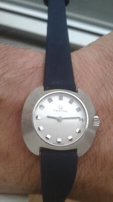 Certina UFO 01.1254 HAND-WINDING VINTAGE COLLECTION NOS WATCH MONTRE UHR SWISS - Imagen 1 de 4