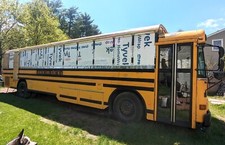 2001 Bluebird RE; Roof Raised, No Rust, Partial Conversion