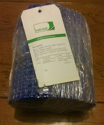 10 Width 5 Length Habisat SM605-5x10 Smooth Mesh Belt 10 Width 5 Length Habisat SM605-5x10 Smooth Mesh Belt