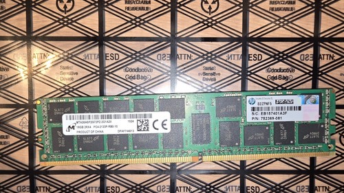 HP DDR4 16 Go 2Rx4 PC4-2133p non ecc