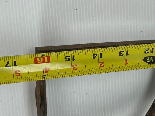 LARGE ANTIQUE ORIGINAL SHELF BRACKET BRACE SUPPORT CAST IRON ARCHITECTURAL SALV. - Picture 11 of 11