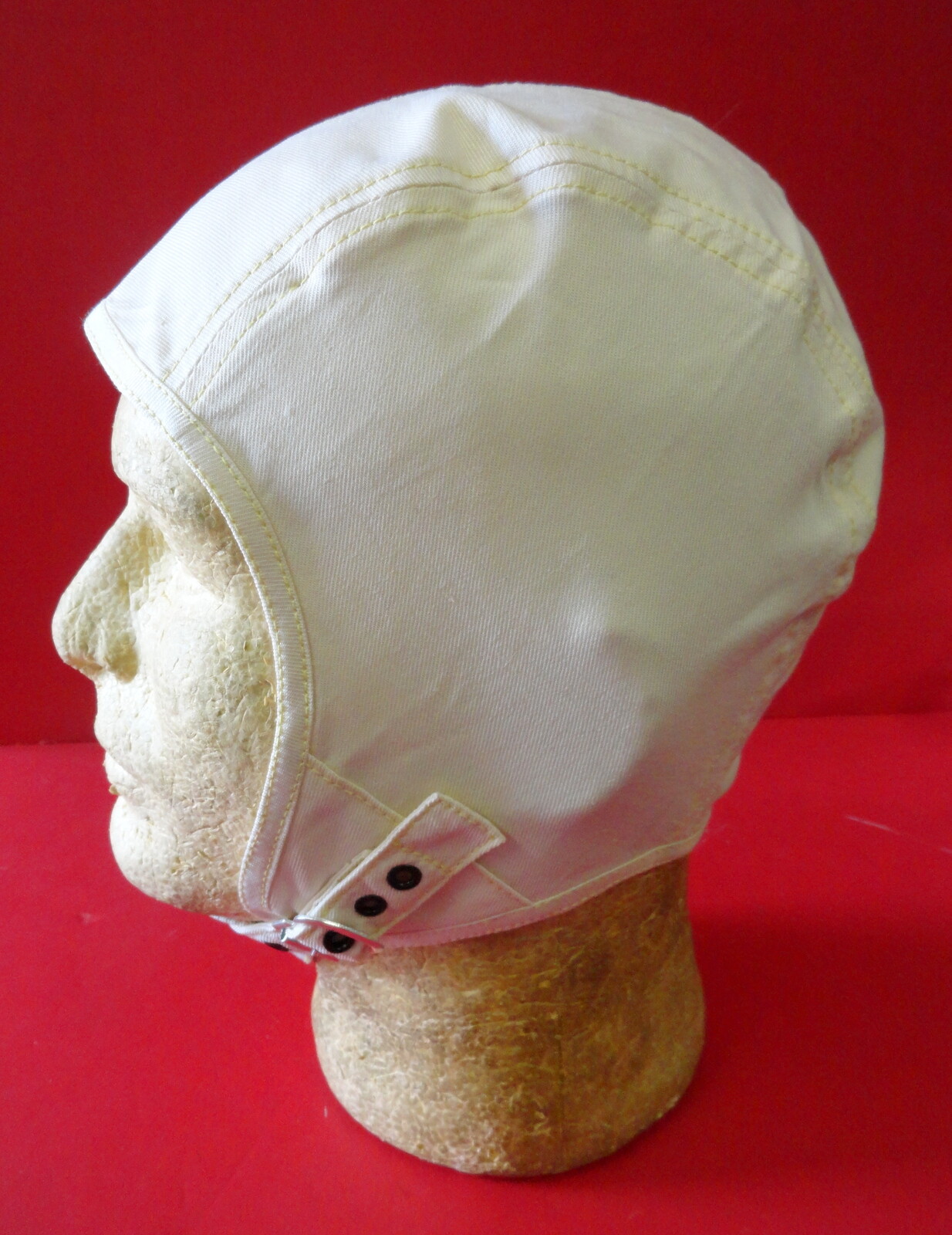 AVIATRIX CLOTH PEACH COLORED FLYING HELMET