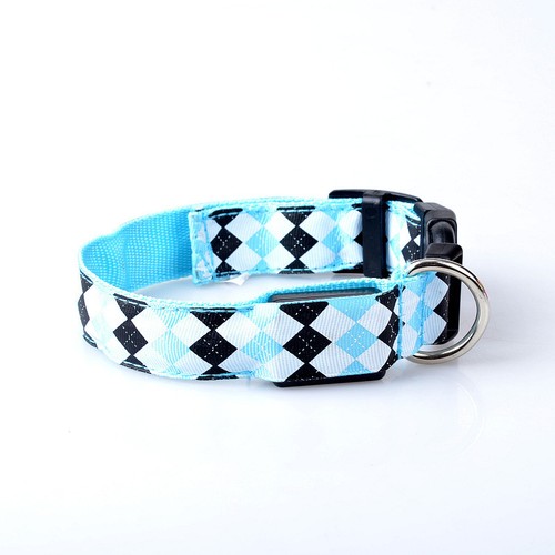 LED Glow Collar Dog Puppy Pet Flashing Light Safety Glow In The Dark FAST POST - Picture 15 of 81