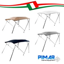 Tendalino Capottina Parasole in Alluminio Ø25 4 Archi /200/240  Gommone Barca 
