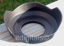 62mm Wide Angle Flower lens Hood Sun Shade Patel Screw-in Asian 62 mm Plastic