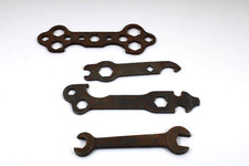 Original Naumann Ford Maulschlüssel Fahrrad-Bordwerkzeug Oldtimer antik