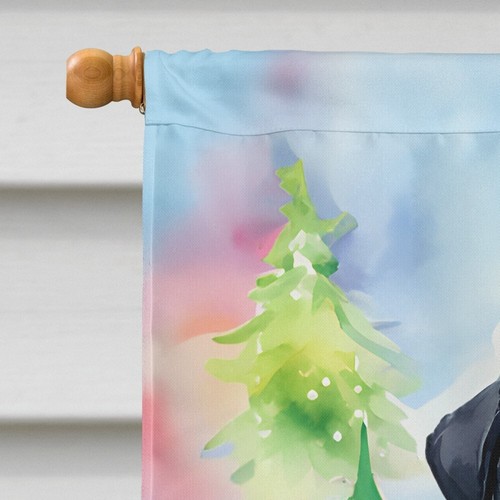 Pug Black 4 Holiday Sweater Dog Flag - Picture 15 of 16