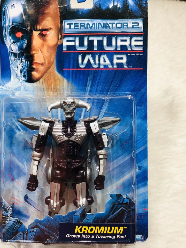 Kenner 1992 Terminator 2 Future War - Kromium Foto 2 de 4