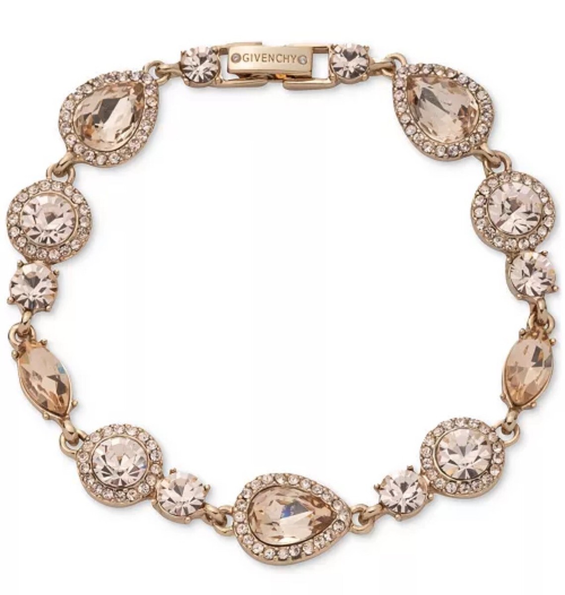 Trending GIVENCHY Flex Mixed Crystal Bracelet 👁️ 💎- 7.25