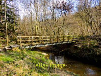 Foto 6x4 Fußgängerbrücke über Pickering Beck Newbridge c2016