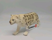 Schleich Schneeleopard 14838 - Neu Mit FäHnchen - Leopard Wild Life