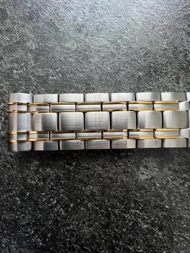 Correa de reloj pulsera de dos tonos de 20 mm para Omega Seamaster Diver 300M 42 mm - Imagen 3 de 9