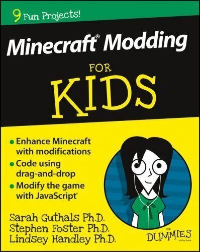 Minecraft Modding For Kids Fd [For Kids For Dummies] Like New - Picture 1 of 1
