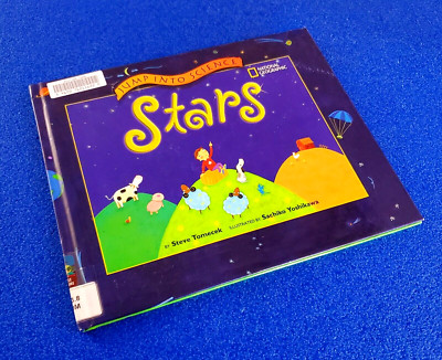 NATIONAL GEOGRAPHIC: JUMP INTO SCIENCE STARS HARDCOVER CHILDREN'S BOOK FREE SHIP