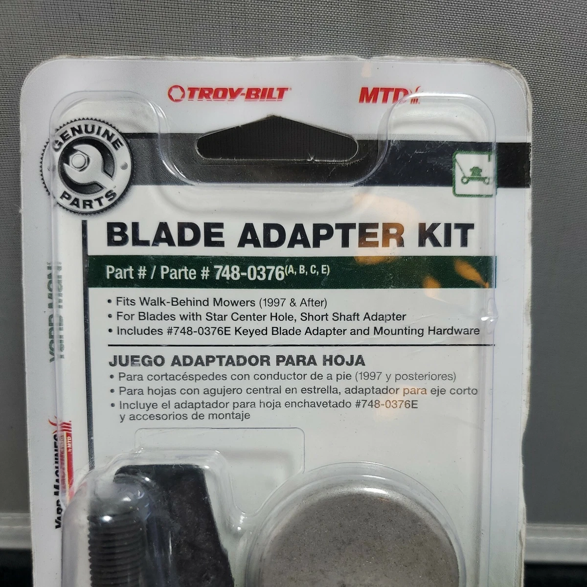 MTD Genuine Factory Parts Blade Adapter Kit For Mowers, 56 OFF