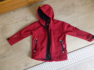 Kinder Softshelljacke, Regenjacke Gr.116 Junge Blue Wave