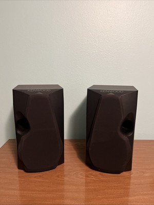 Pair Of Kenwood Model LS-F3 Bookshelf Speakers 6 Ohms 60W