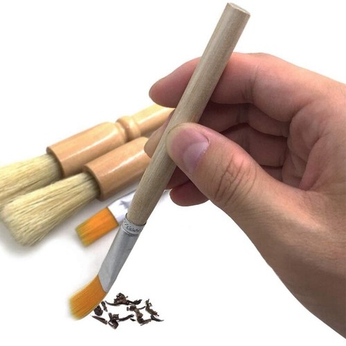4-Piece Coffee Cleaning Brush Wooden Handle Cleaning Brush is for Cleaning1432 - Imagen 2 de 7