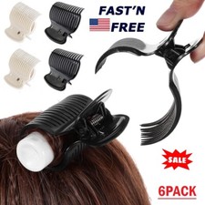 6Pcs Hot Roller Clips Hair Curler Claw Clips Replacement Roller Clips for Women