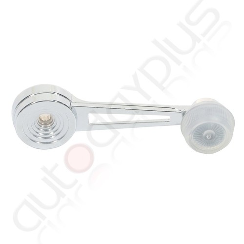White Inside Interior Window Crank Handle Pair Set NEW for Ford Pickup Truck - 第 2/11 張圖片