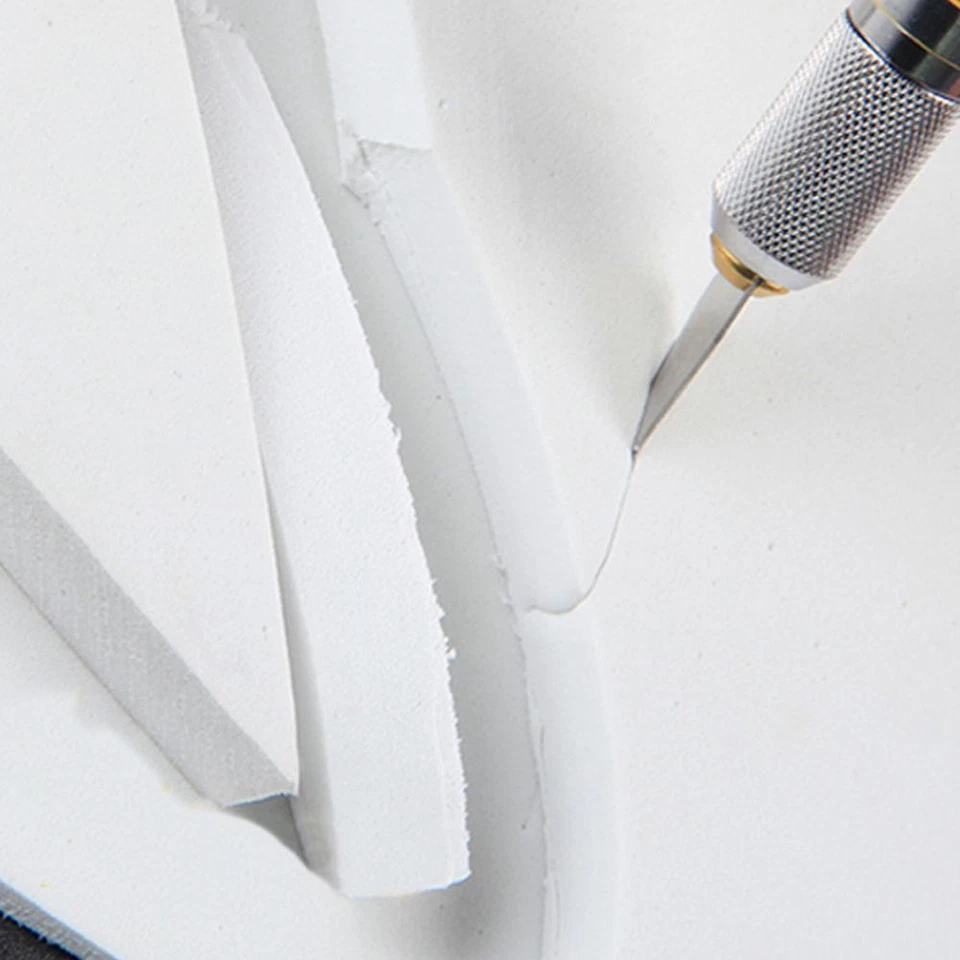 EVA Foam Sheets 35x50cm Kids Handmade DIY Craft Cosplay Model 1~10mm Thick White - Image 2 of 3