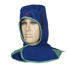 Flame Retardant Welding/Torching Hood, Neck Protective Helmet, Head Safety Cap