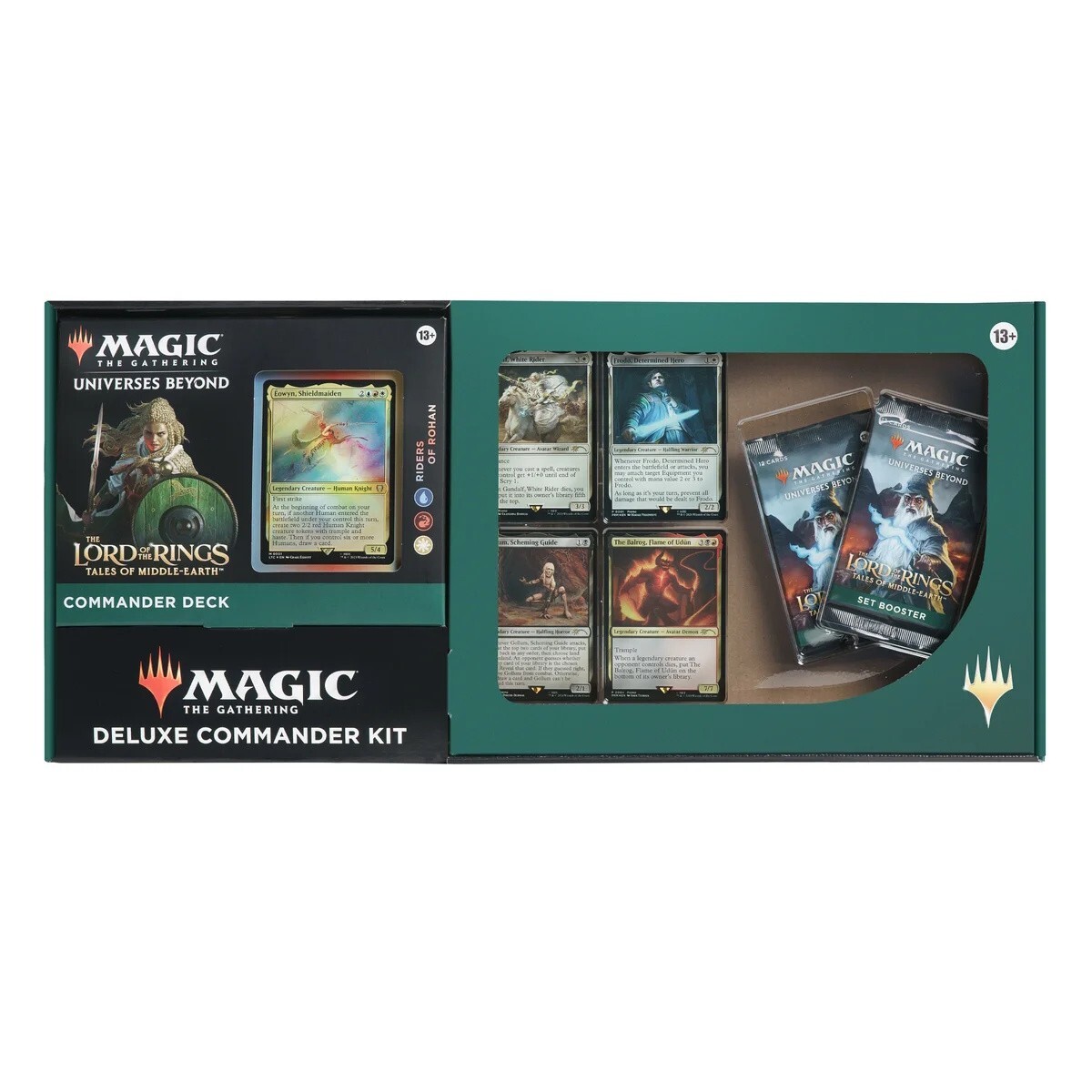 Magic The Gathering - El Señor de los Anillos Deluxe Commander Kit - Jinetes de Rohan