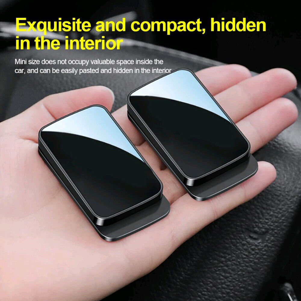 2X Magnetic Car Seat Belt Buckle Stabilizer Holder Limiter Stopper Parts
