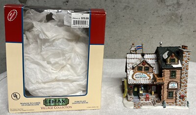 LEMAX 2004 Village Collection Bucky's Trading Post & Casey's Camping Gear 45059