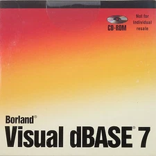 Borland Visual dBase 7 Compiler 32-BIT BOR10294  DBA1370WW35182  NEW 