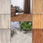 Cheap Laminate Flooring Natural Brown Oak  & Grey Wooden Flooring V Groove AC4