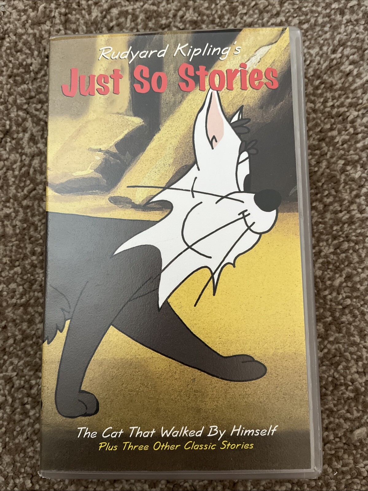 Just so stories VHS Tape the cat that walked by himself & 3 more stories Vintage