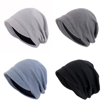 Women Muslim Brim Turban Hat Visor Bonnet Hijab Chemo Cap Headwear Wrap Autumn - Photo 1/4